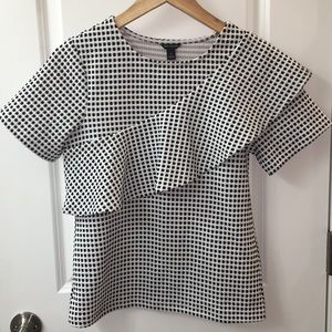 Ann Taylor ruffle top